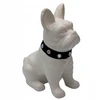Ewax SKARBONKA BULDOG Baltas Z CZARNĄ OBROŻĄ 23,5 cm