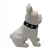 Ewax SKARBONKA BULDOG Baltas Z CZARNĄ OBROŻĄ 23,5 cm