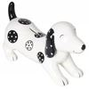 Ewax Skarbonka Jamnik ceramiczny baltai-juodas 19x10cm