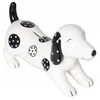 Ewax Skarbonka Jamnik ceramiczny baltai-juodas 19x10cm