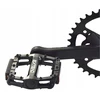 EXTEND PLATFORM DVIRAČIO PEDALAI Juodas ALUMININIS 9/16 KEIŠČIŲ MTB TREKKING