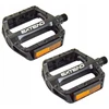 EXTEND PLATFORM DVIRAČIO PEDALAI Juodas ALUMININIS 9/16 KEIŠČIŲ MTB TREKKING