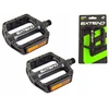 EXTEND PLATFORM DVIRAČIO PEDALAI Juodas ALUMININIS 9/16 KEIŠČIŲ MTB TREKKING
