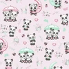 Extrapościel Cotton Pillowcase Kids 24 - Rožinė Pandas, 50x60 cm