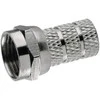Emos F tipo lizdinė jungtis bendraašiam kabeliui, 4,0/4,9 mm, 3C2V 10 vnt.