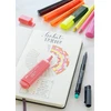 Faber-castell 1546 žymeklis, 4 spalvos, super fluorescencinis