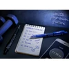 Automatinis tušinukas Faber-Castell PolyBall View, mėlynos spalvos