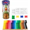 Faber-castell Connector flomasteriai, 18 spalvų, pilis formos dėžutė