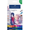 Faber-castell Goldfaber Aqua Dual Marker, 18 spalvų