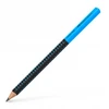 Grafitinis pieštukas Faber-Castell Jumbo Grip 2001 Two Tone, juodos / mėlynos spalvos