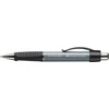 Faber-castell Grip Plus automatinis rašiklis, pilkas, mėlynas rašalas