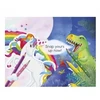 Pieštukas Faber-Castell Unicorn HB, rožinės spalvos korpusas