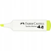 Faber-castell neoninis geltonas audinio markeris