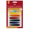 Faber-castell vaško kreidelės, 6 vnt.
