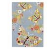 Family fabrics Dywan dziecięcy 577 mėlynas w motyle - 140x200