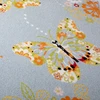 Family fabrics Dywan dziecięcy 577 mėlynas w motyle - 80x150