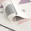 Family fabrics Dywan dziecięcy apvalus fi 160 w proporczyki dla chłopca dla dziewczynki
