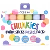 Farby w kredce pastelowe Ooly 6 vnt. farby vaikams Chunkies Paint Sticks