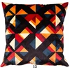 Faro Dekoratyvinė "velvet" pagalvės užvalkalas 40x40 cm, geometrinis raštas