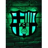 FC Barcelona Crest LED futbolo lempa dovanų naktinė lempa + NEMOKAMA