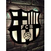 FC Barcelona Crest LED futbolo lempa dovanų naktinė lempa + NEMOKAMA