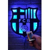 FC Barcelona Crest LED futbolo lempa dovanų naktinė lempa + NEMOKAMA