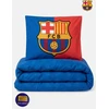 FC Barcelona patalynės komplektas 140x200 cm, pagalvės užvalkalas 50x60 cm 100% medvilnė