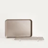 FEBE kepimo skarda su auksinėmis grotelėmis 39x27 cm HOMLA