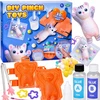 Fest KATĖS LETENĖS ANTISTRESAS SQUISHY DIY RINKINYS, SKIRTAS VAIKAMS GAMINTI SQUISH