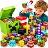Fest MAGNETINIAI BLOKAI KUBAI 200 TNT DĖŽĖS BLOKIAI PIKSELIAI MEGA RINKINYS