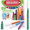 Fibracolor Colorito Maxi flomasteriai, 12 spalvų