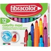 Fibracolor Colorito Maxi flomasteriai, 12 spalvų
