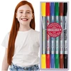 Fibracolor flomasteriai, 6 vnt. su dėklu