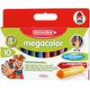 Fibracolor Megacolor flomasteriai, 10 spalvų