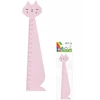 Fiorello Medinė liniuotė 15cm, katės formos, rožinė, vaikams