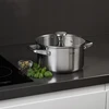 Fissman INOX indukcinis puodas 3,1 L 20 cm, varinis dugnas, dangtis