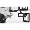 Fit4Med Dviračių laikiklis dviračių laikiklis sieninis kablys plieno iki 25 kg