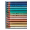 Flamingo Line Trikampiai pasteliniai pieštukai 12 spalvų + tempera - Titanum