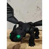 FLEXI Totothless NIGHT FURY Toothless Kaip išmokyti savo drakoną - TIK TOK