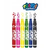 COLORINO KIDS flomasteriai su štampukais, dviejų galų (6 vnt), 36122PTR