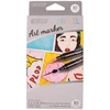 Flomasteriai dvipusiai ART PASTEL 10sp 212301 CRESCO, R07-154