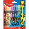 Flomasteriai MAPED ColorPeps Monster, 12 sp.