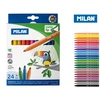 Flomasteriai Milan Conic, 24 spalvų