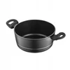 Florina Delux Gessler aliuminio puodas 22cm 3L juoda indukcinė indaplovė
