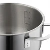 Florina Infinity nerūdijančio plieno puodas 16 cm 1,6L su dangteliu, dujų indukcija