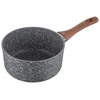 Florina Master aliuminio puodas 20 cm 2,4 l, pilkas granitas, indukcinis
