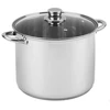 Florina TRADICINIS PUODAS, DIDELIS GASTRONOMINIS HIGH CARO 24 cm, INDUKCINIS 8L