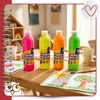 Fluorescenciniai dažai Astra, 4 spalvos, 250 ml rinkinys