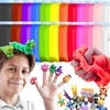 FOAM PLAYSTINE MODELIUOJAMASIS POLYMERINIS MOLIS FOAM CLAY 24 Vnt.