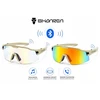 Fotochrominiai sportiniai akiniai įmontuoti Bluetooth kaulo ausinės Shanren